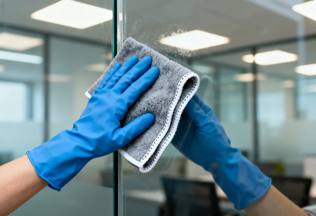 freepik closeup of a cleaning womans gloved hands wiping a glass office partition with a microfiber cloth sharp detail square format 0037 freepik closeup of a cleaning womans gloved hands wiping a glass office partition with a microfiber cloth sharp detail square format 0037